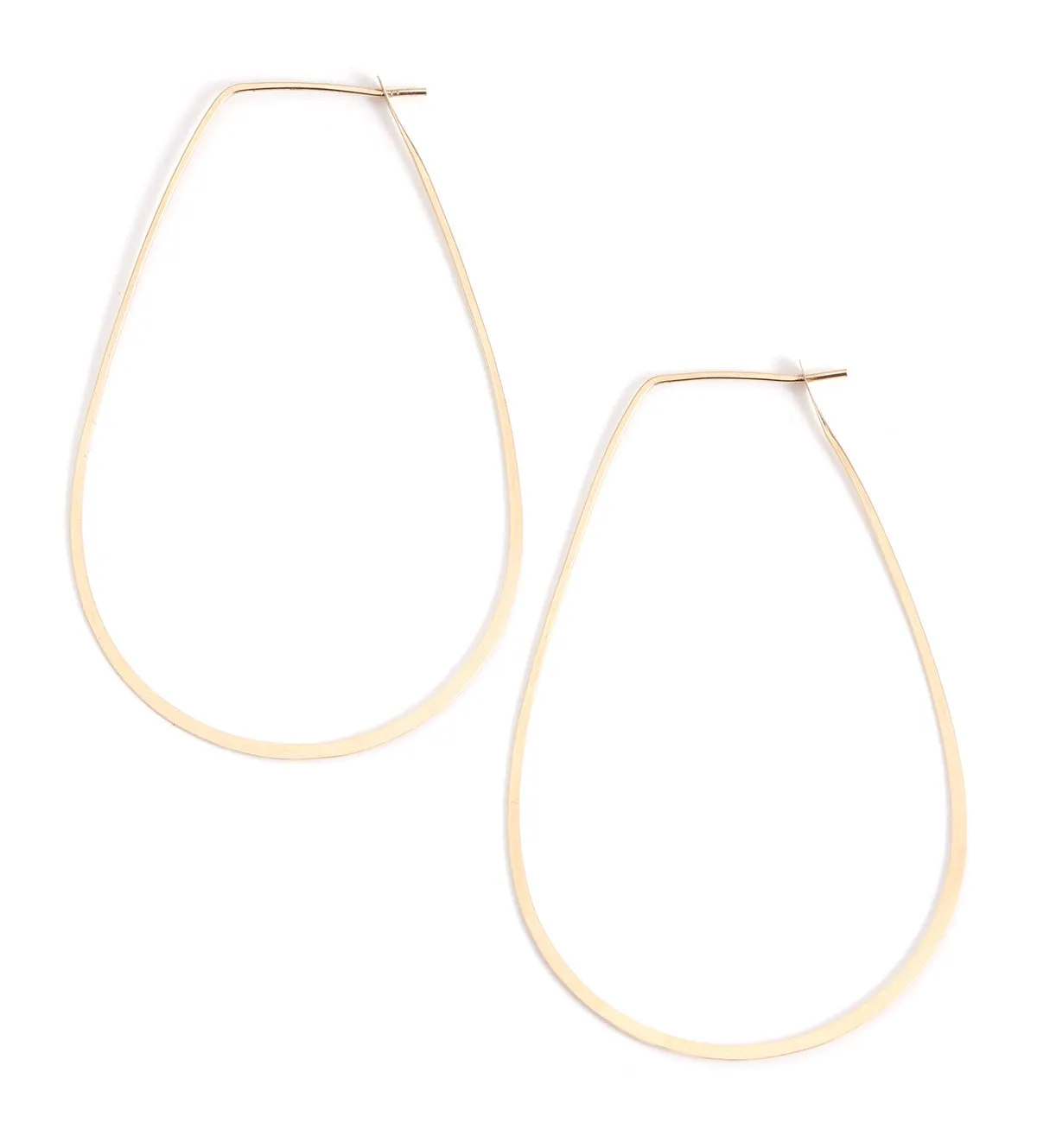 2.75 Inch Teardrop Hoops