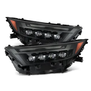 AlphaRex NOVA Series LED Projector Headlights - High Trim - Rav4 19-24