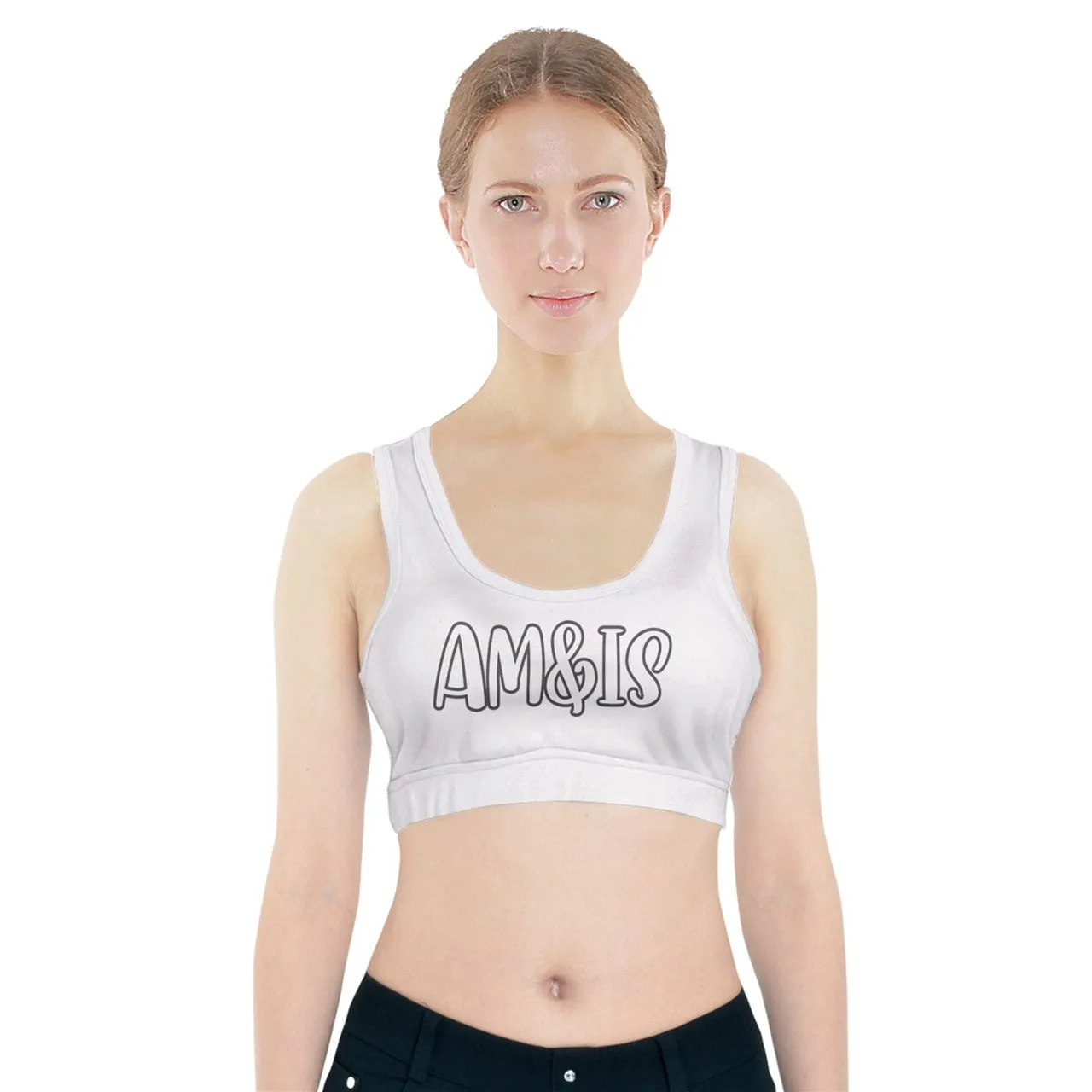 Am&Is Activewear Sports Bra With Pocket - 6 colors