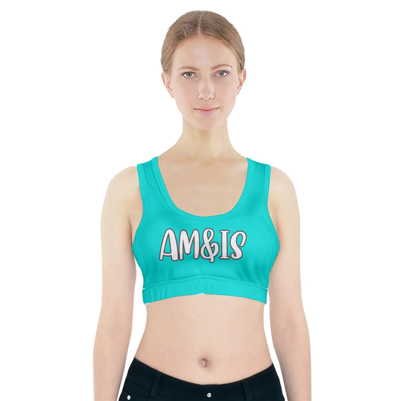 Am&Is Activewear Sports Bra With Pocket - 6 colors