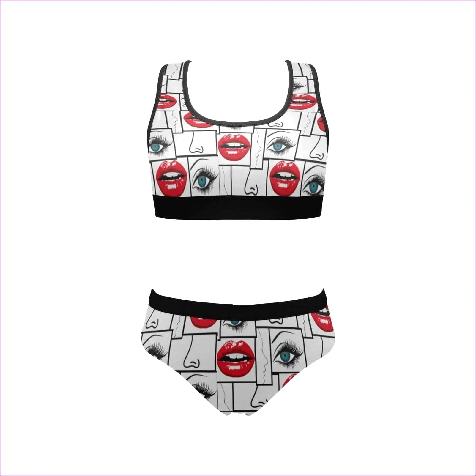 Attributes Womens Sports Bra Yoga Set