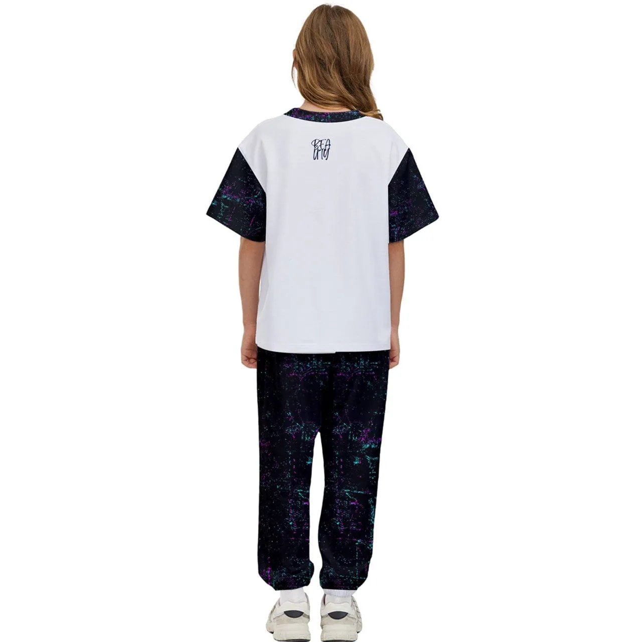 BEAUTY Kids' Tee and Pants Sports Set