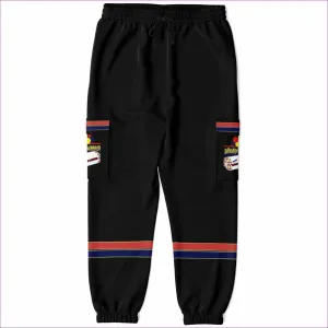 Bread Winner Premium Black Cargo Sweatpants