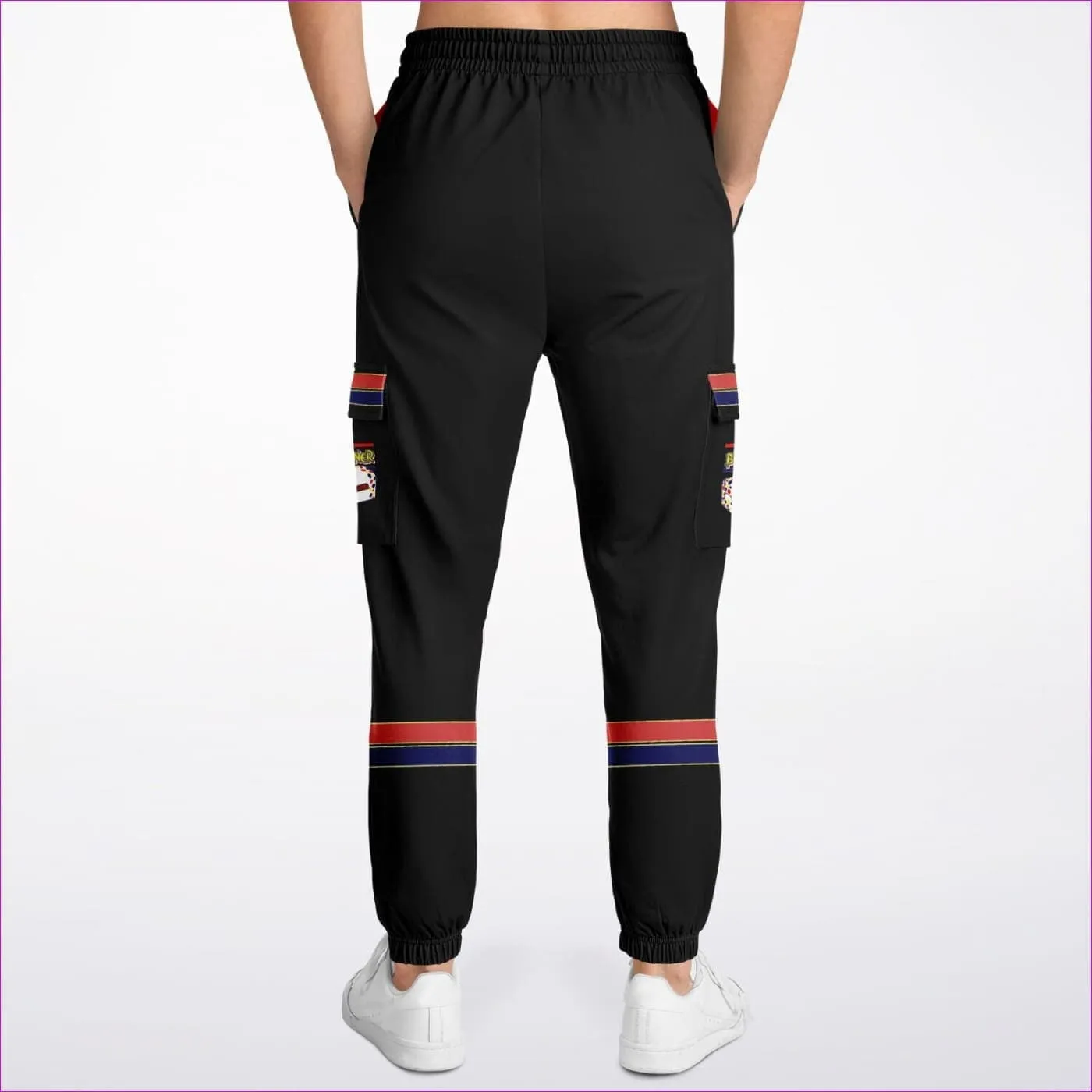 Bread Winner Premium Black Cargo Sweatpants