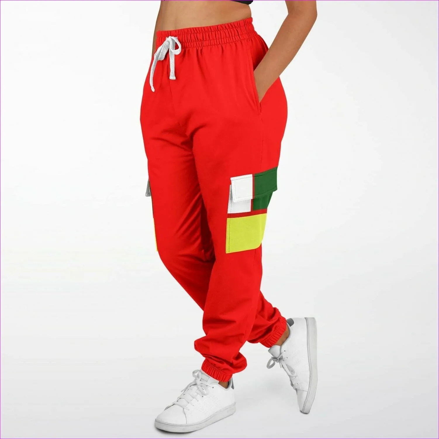 Color Block Astute Premium Cargo Sweatpants