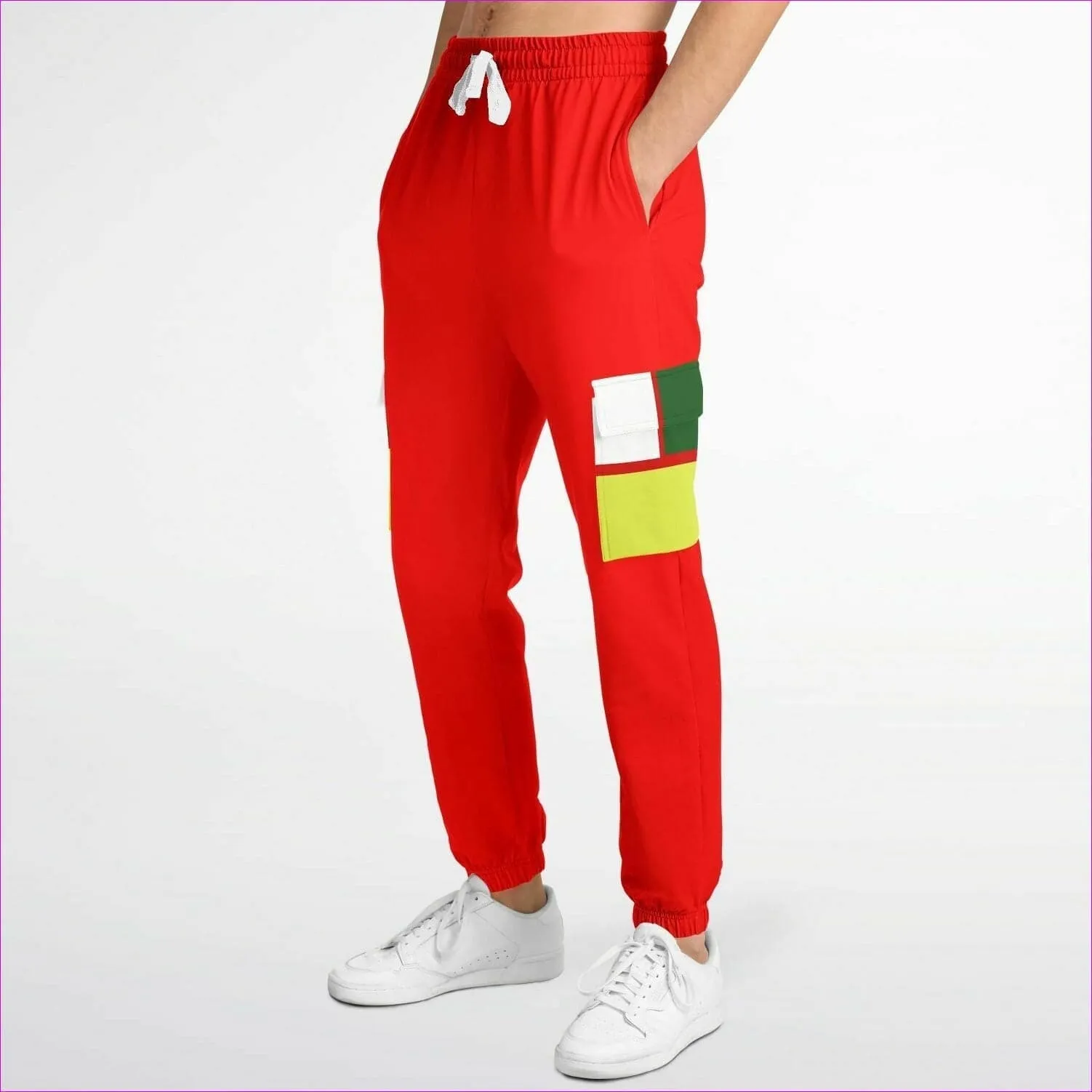 Color Block Astute Premium Cargo Sweatpants