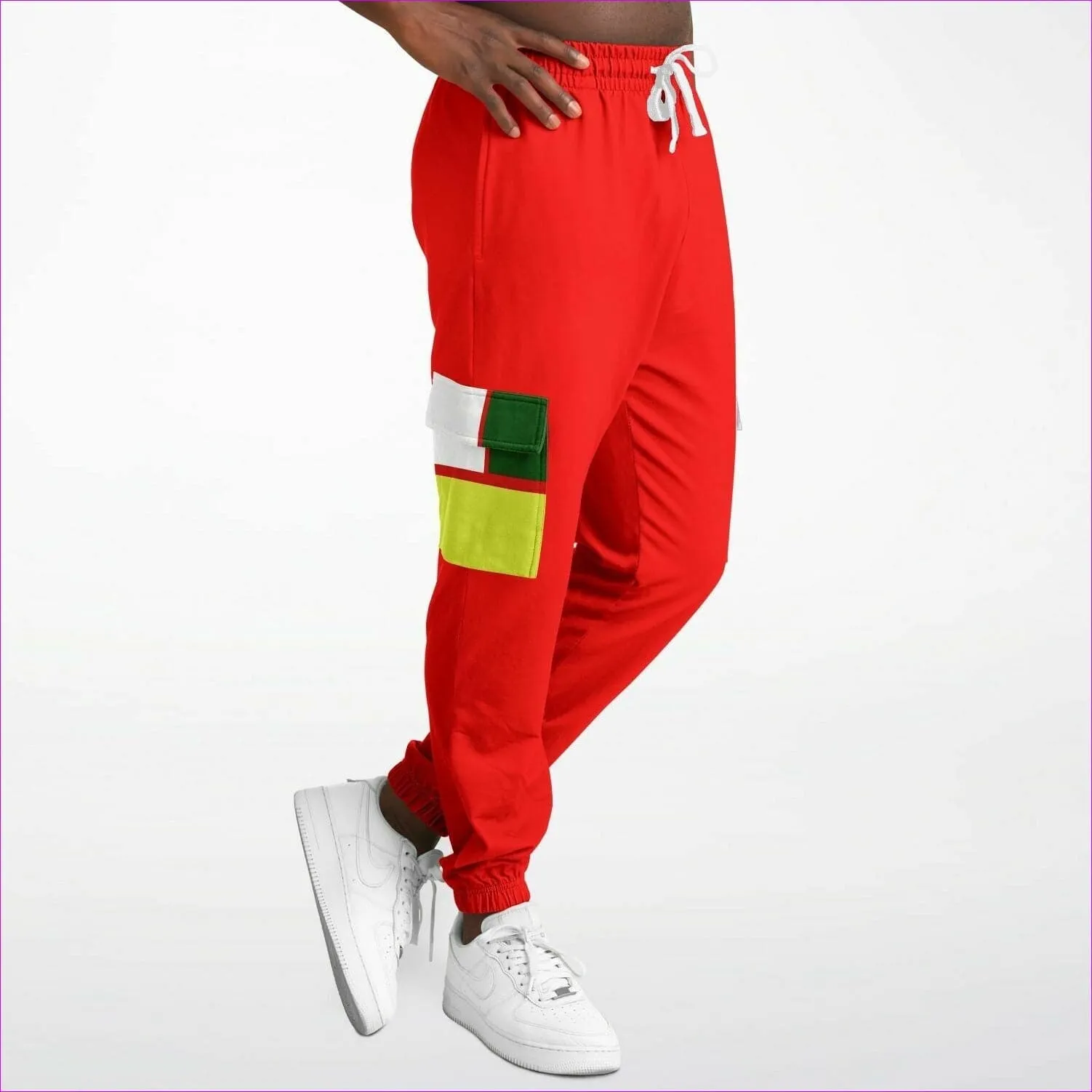 Color Block Astute Premium Cargo Sweatpants