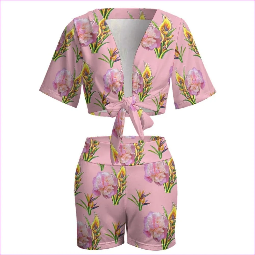 Delightful Beach Sports Two Piece Outfit Set - 2 options