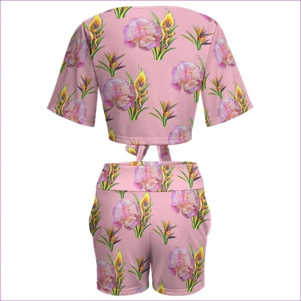 Delightful Beach Sports Two Piece Outfit Set - 2 options