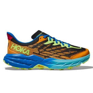 Hoka Speedgoat 5 Mens | Solar Flare / Diva Blue