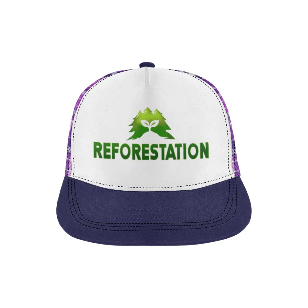 Julia REFORESTATION All Over Print Hat - Unisex - Plaid