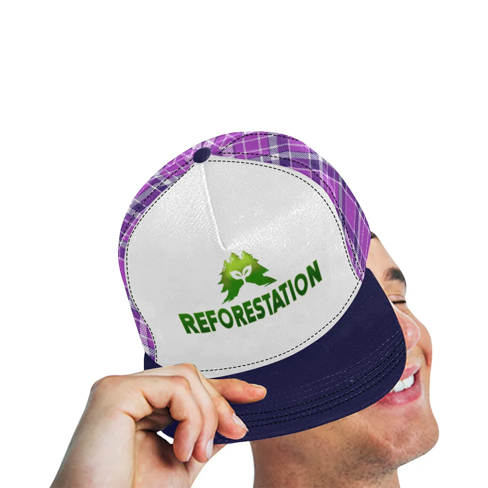 Julia REFORESTATION All Over Print Hat - Unisex - Plaid