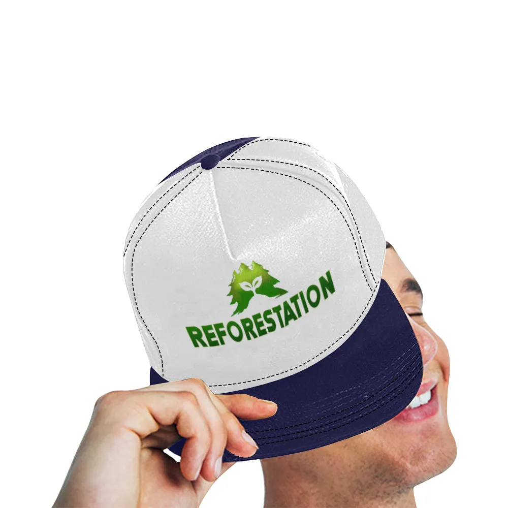 Julia REFORESTATION All Over Print Hat - Unisex - White