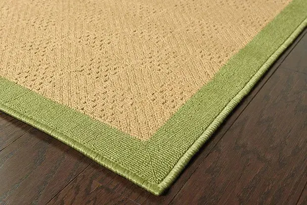 Lanai 525G Beige/ Green Rug