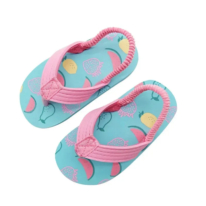 New Baby Flip-flops Sports Sandals Outdoor Open Toe Kids Slippers Summer Sandal Children Flip-flops Boy Girl Slipper Beach Shoe