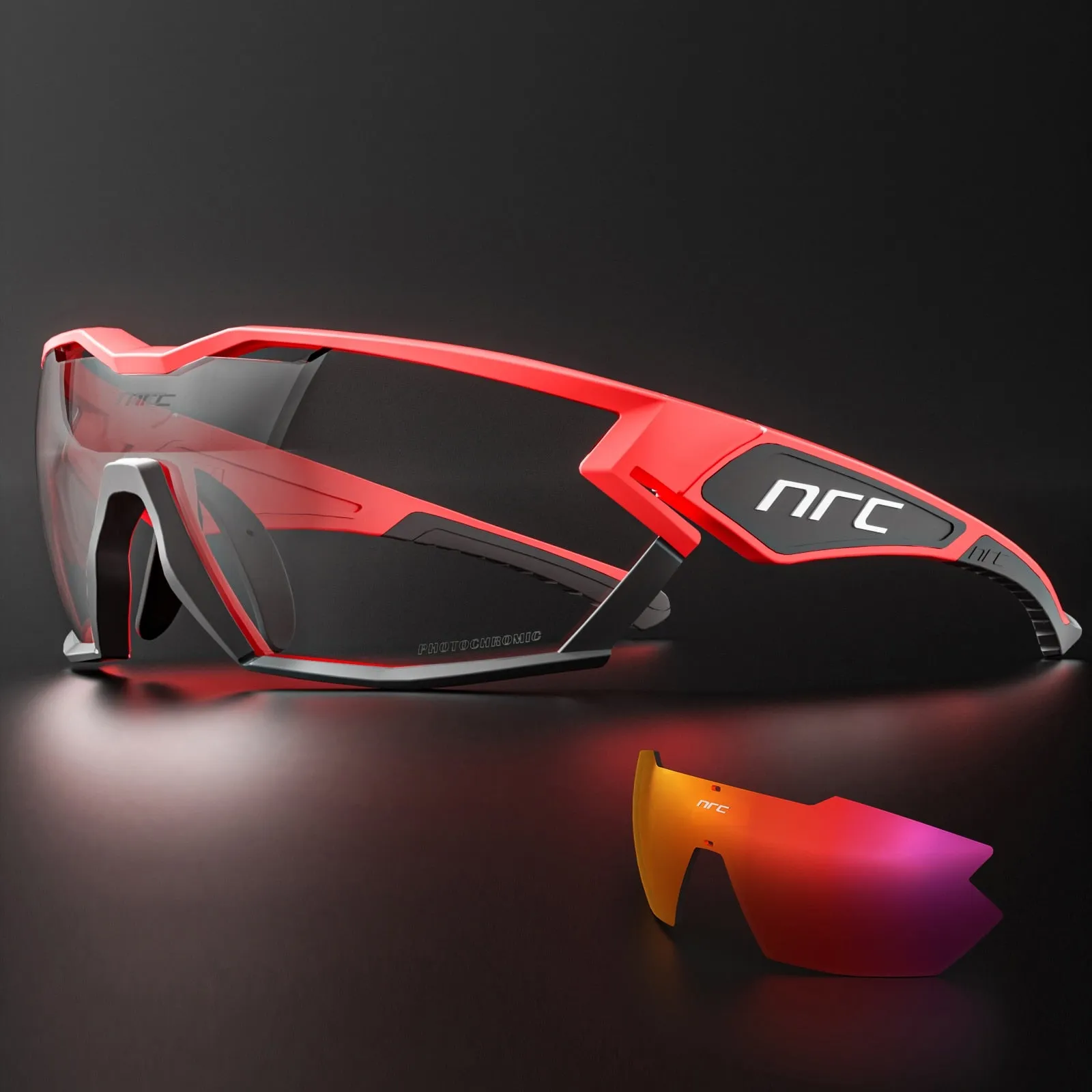 NRC P-Ride Photochromic Cycling Glasses