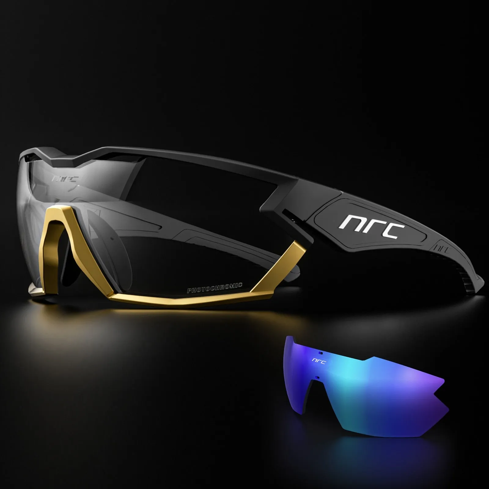 NRC P-Ride Photochromic Cycling Glasses