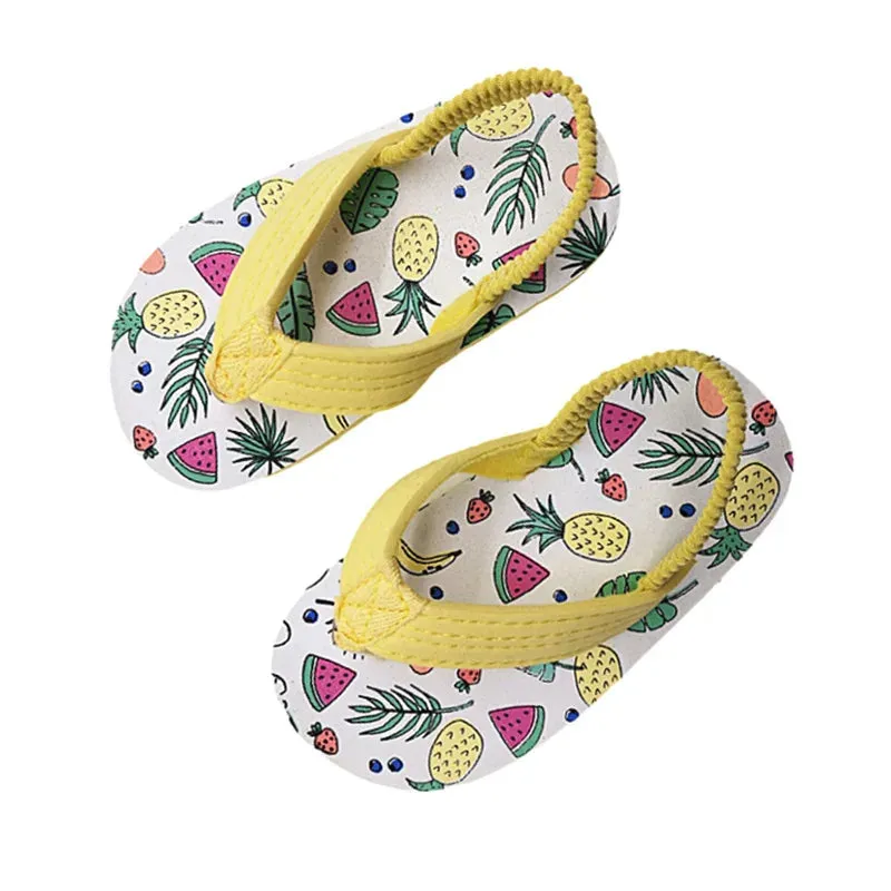 Outdoor Open Toe Kids Slippers Summer Sandal Children Flip-flops Boy Girl Slipper Beach Shoe New Baby Flip-flops Sports Sandals