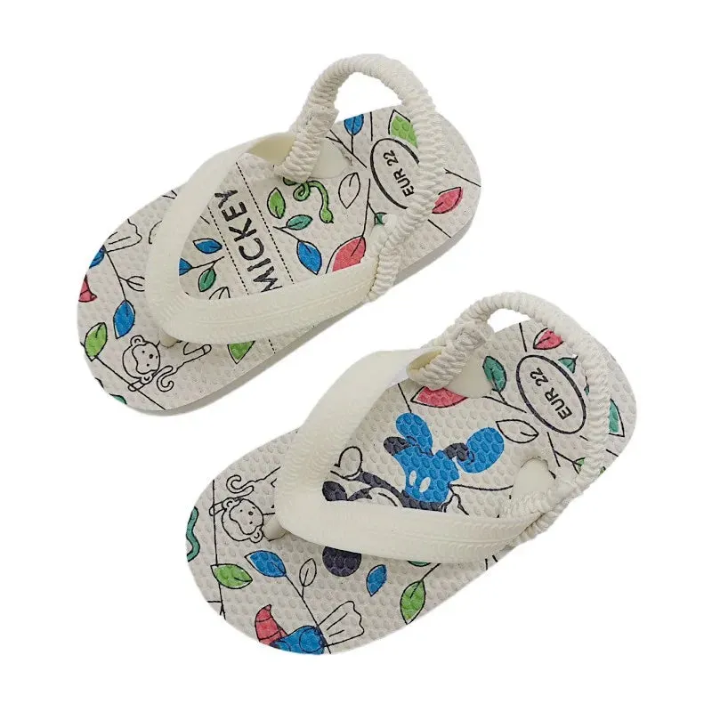 Outdoor Open Toe Kids Slippers Summer Sandal Children Flip-flops Boy Girl Slipper Beach Shoe New Baby Flip-flops Sports Sandals