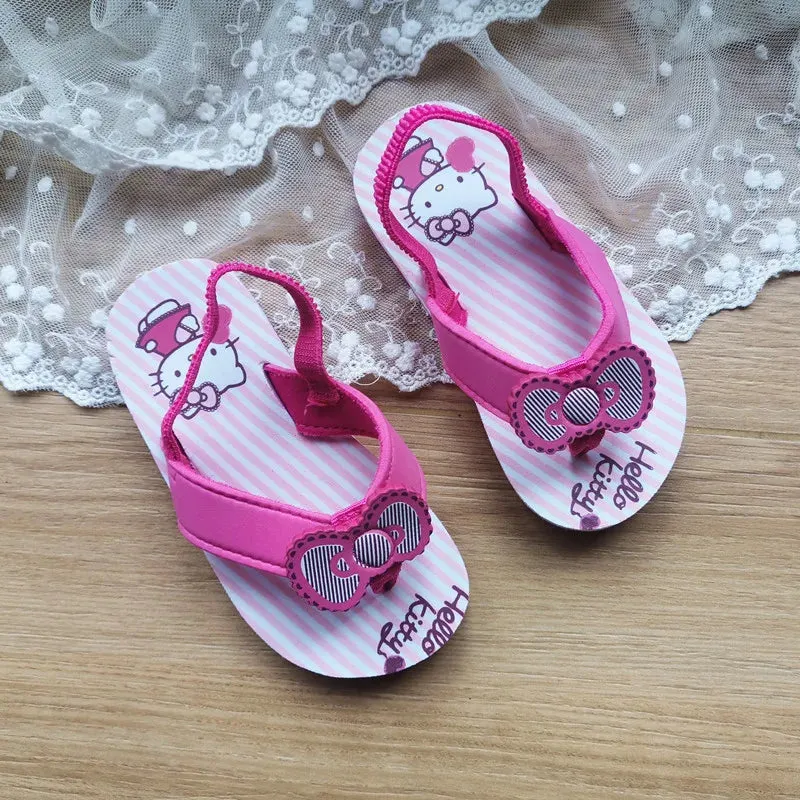 Outdoor Open Toe Kids Slippers Summer Sandal Children Flip-flops Boy Girl Slipper Beach Shoe New Baby Flip-flops Sports Sandals