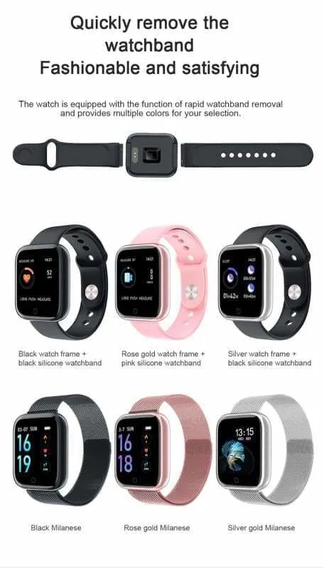 Smartwatch Waterproof Smart Watch Fitness Tracker Just For You