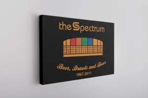 Spectrum Stadium Canvas | The Spectrum Stadium Black Wall Canvas