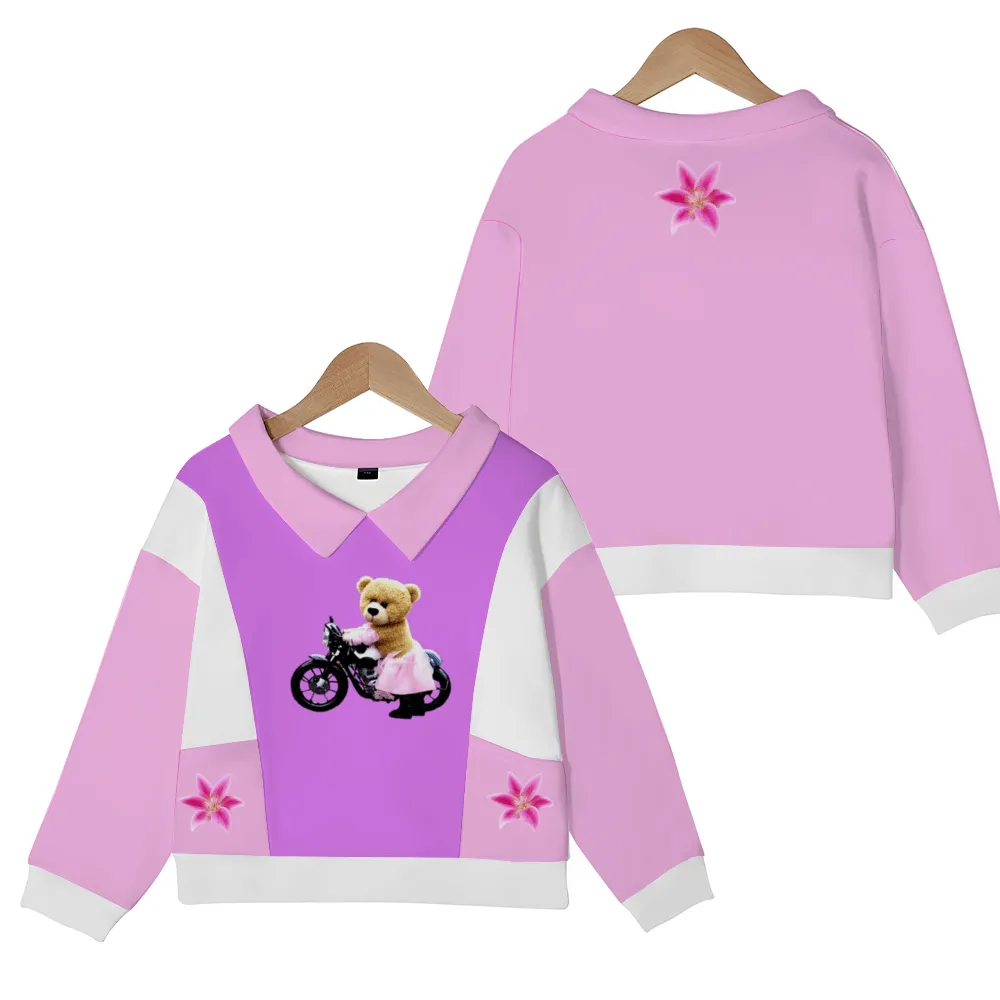 Teddy Ride Girl's Sweatshirt