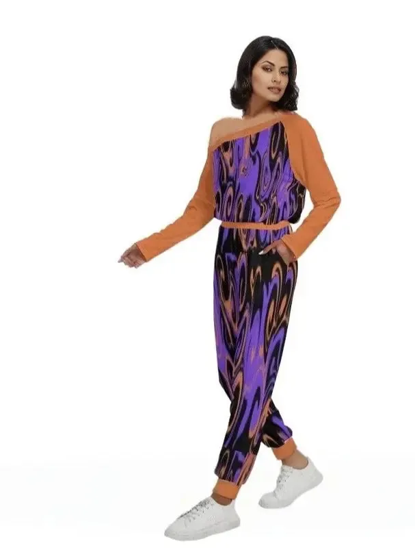 Trip 2 Women's Off-Shoulder Jumpsuit