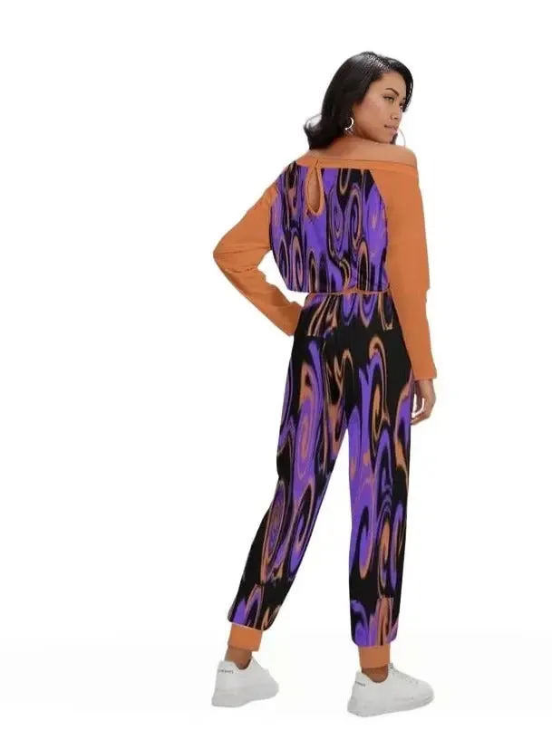 Trip 2 Women's Off-Shoulder Jumpsuit