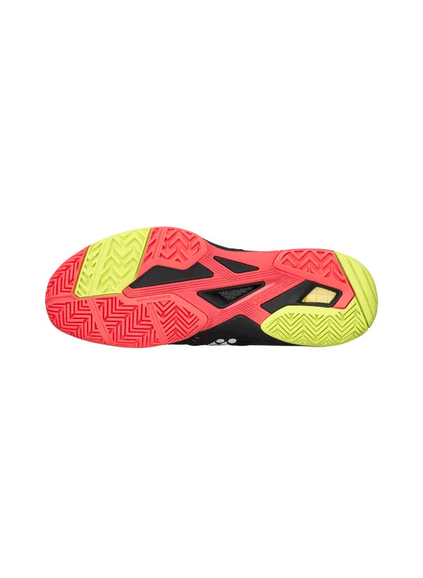 Yonex Power Cushion SONICAGE 2 Mens Shoes: ALL COURTS [Black/Yellow]