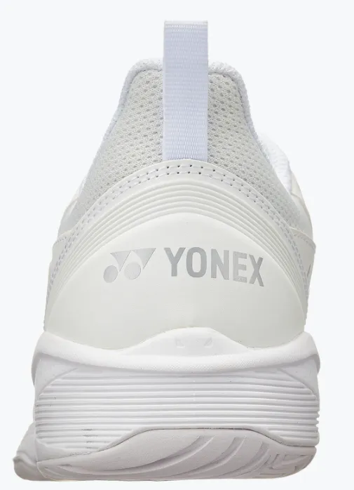 Yonex Power Cushion Sonicage 3 Ladies Shoes:  All Courts [White/Silver]